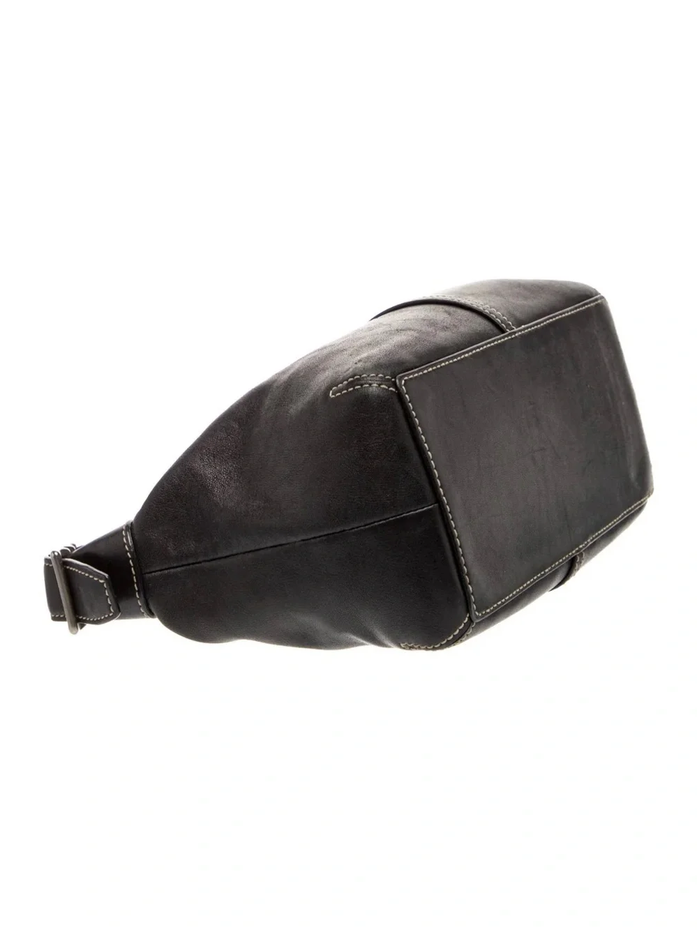 Coach Black Leather Crossbody Shoulder Bag